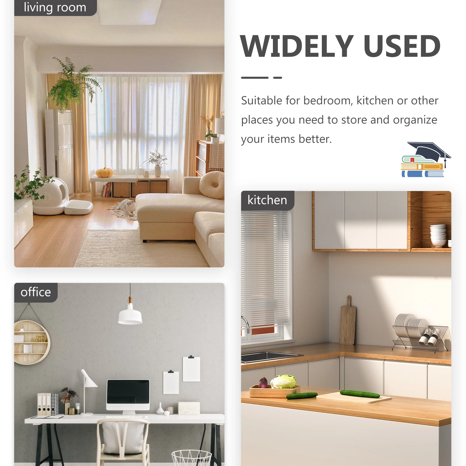 

3-Layer Rolling Utility Cart Resistance Storage Trolley for Home Rolling Cart Bathroom Trolley Rack