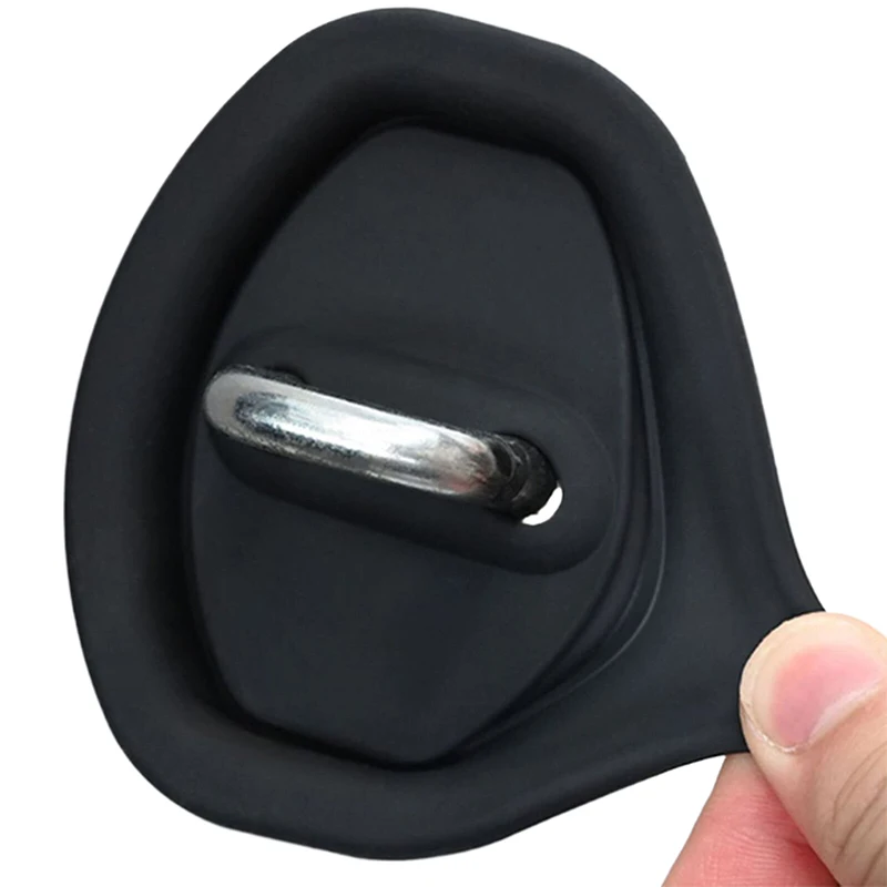 New 1Pc High Quality Car Door Mute Damping Cushion Silicone Door Lock Buckle Car Door Anti-collision Protective Cover