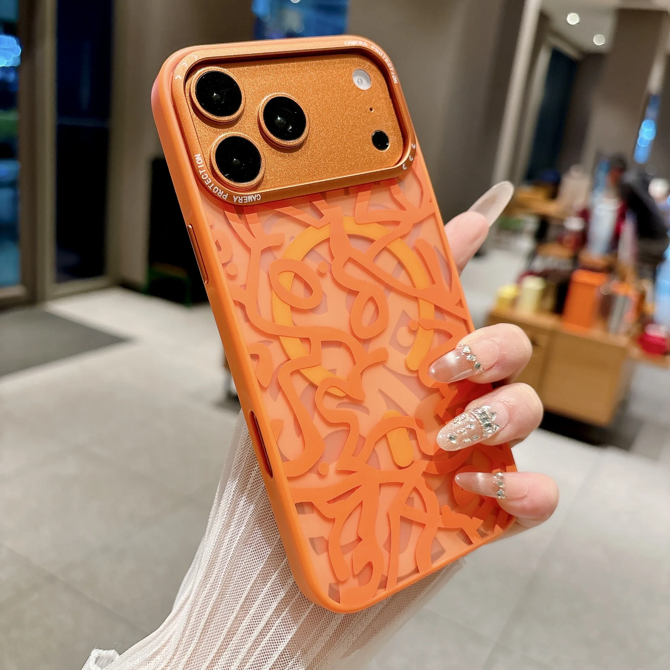

Graffiti Phone Case for iPhone 17 Magnetic Full-Coverage Unique High-End Design for Men And Women
