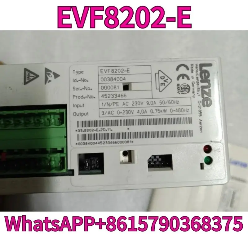 

New frequency converter EVF8202-E 0.75kw fast delivery