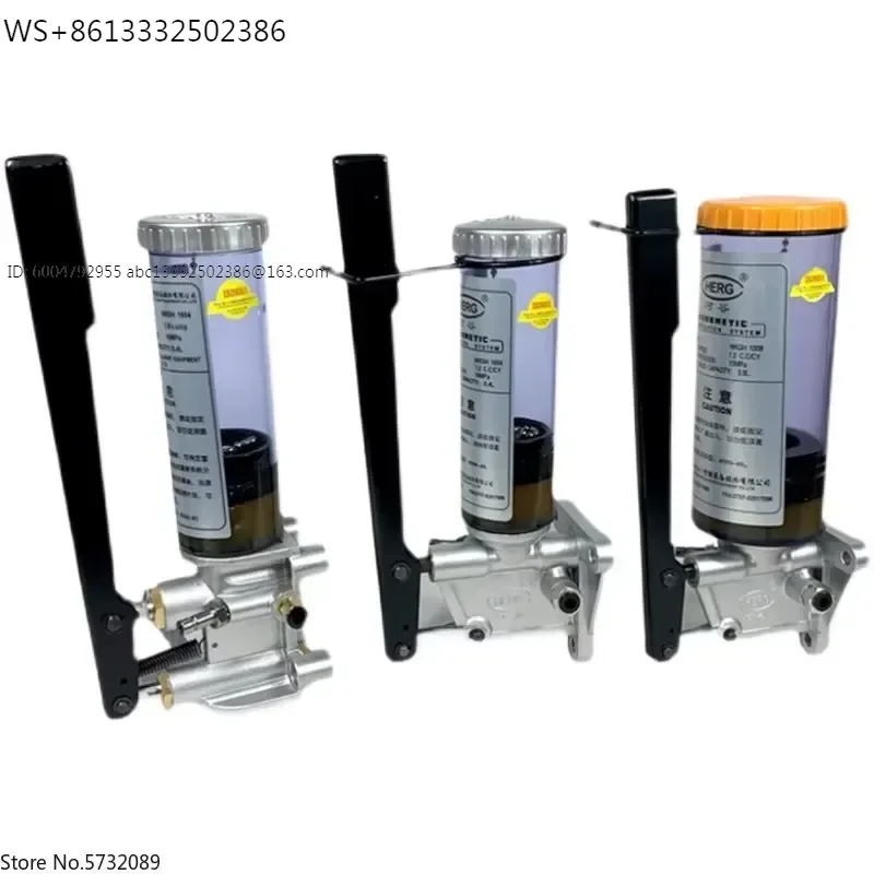 Resistance type manual grease lubrication pump NKGH-1004 punching machine hand operated grease pump NKGH-1008