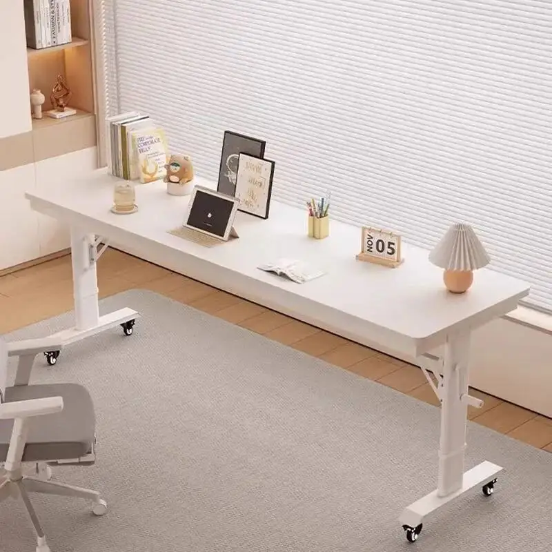 Study Students Computer Desks Side Bed Reading Gadgets Vanity Makeup Coffee Table Console Standing Bedroom Tavolo Home Furniture
