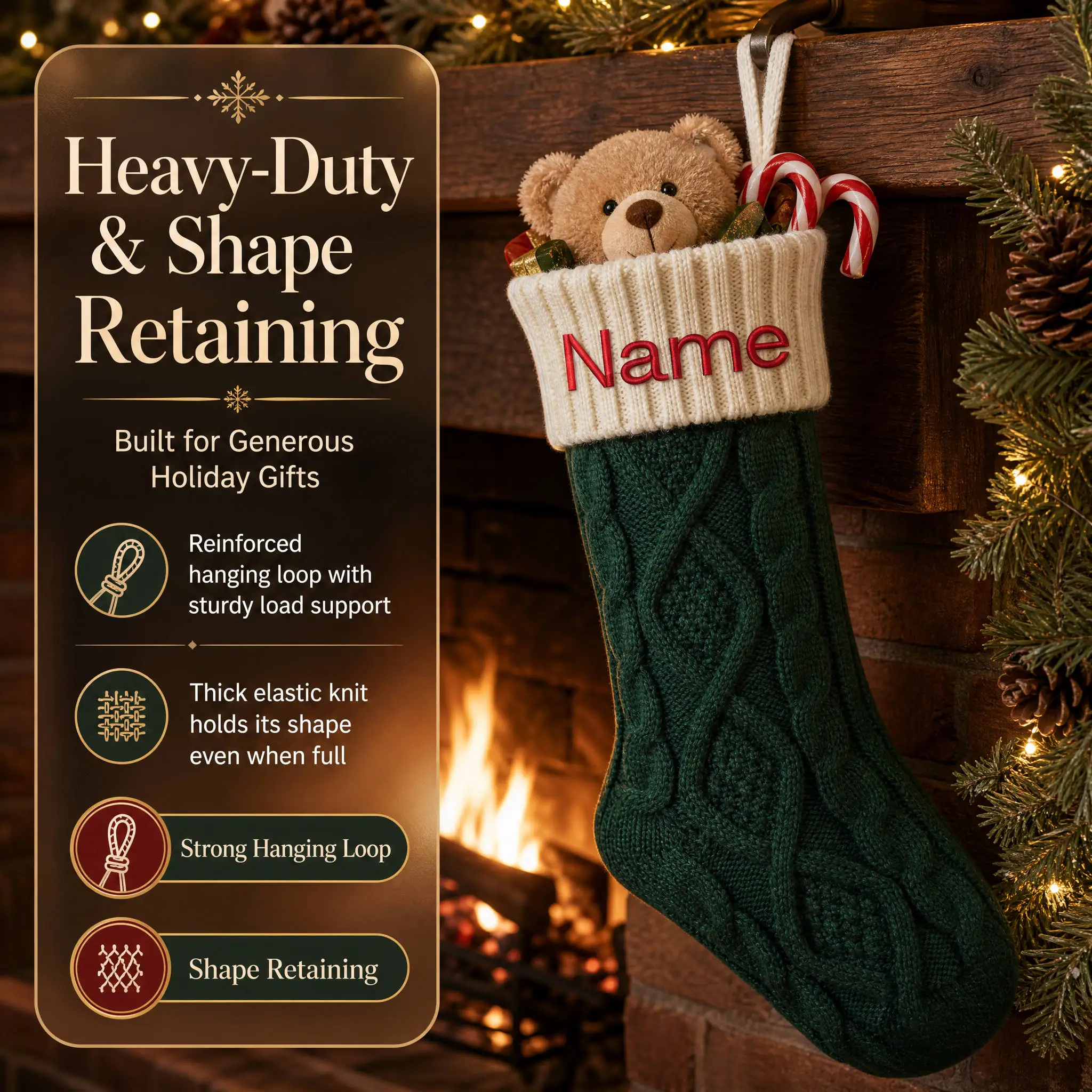 Personalisierte Weihnachtsstrü – Embroidery Xmas Decorations Bewertung und Preis