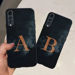 For LG Velvet 5G Case Shockproof Bumper LG Velvet 5G UW Back Cover For LGVelvet 4G Silicone Phone Case Black Letter Cases Capas