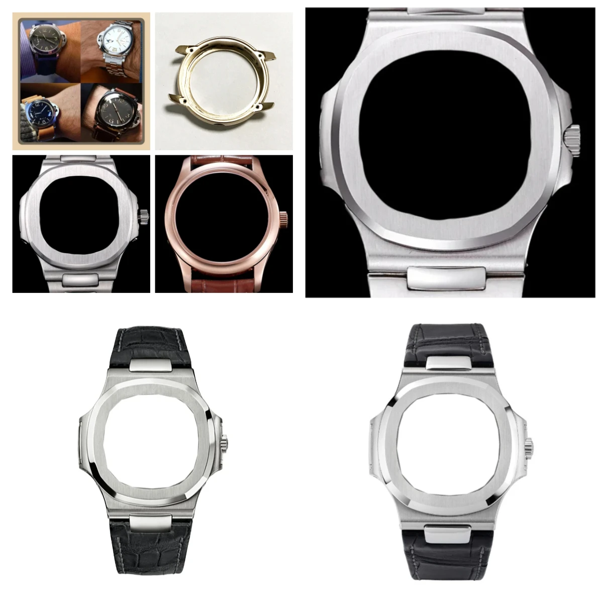 904L ستانلس ستيل 44 ملم لسوار ساعة بانيراي للرجال