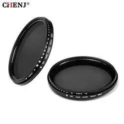 ND Filter Neutral Density ND2 ND4 ND8 Filtors 49MM 52MM 55MM 58MM 62MM 67MM 72MM 77MM Photography for Canon/Nikon ForSony Camera