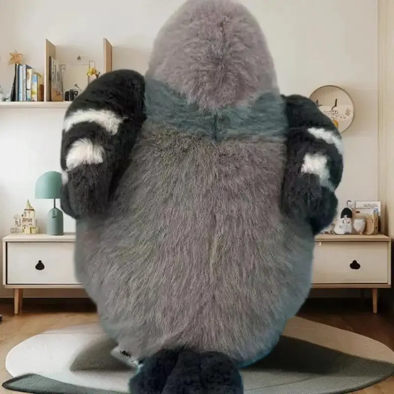 Huisdier metgezel papegaai vogel pluche pop: 1 stuks kerstmeisje verjaardagscadeau, dikke duif speelgoedornament