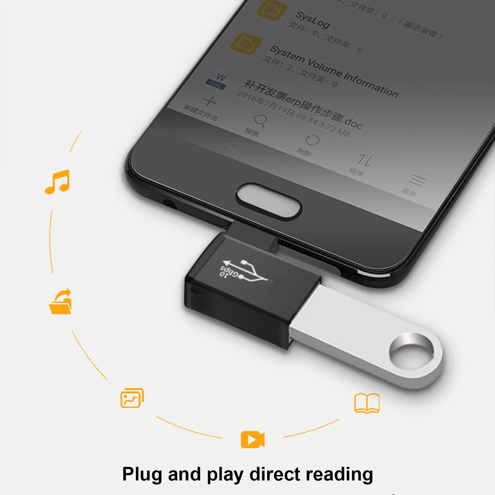 USB-CTo USB 3,0 Adapter OTG Anschluss USB 3,1 Typ C Weibliche Zu USB 3,0 Männlichen Adapter 90 Grad interface High Speed Transmission