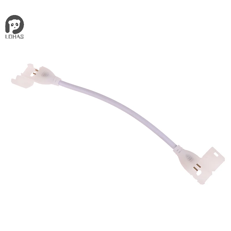 220V EU LED Strip Plug For Cob 360LEDs 12mm Light Strip Connector 2pin COB Led Strip Light Fix Clips Connector Accessories