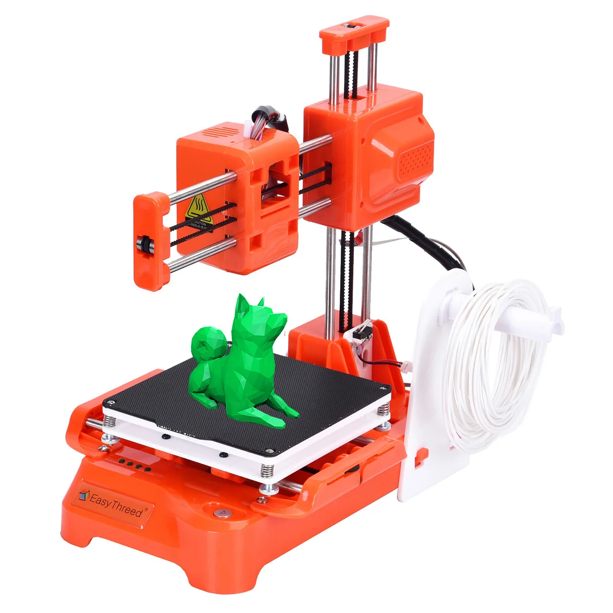 Easythreed K7 Mini 3D Printer for Household Education Student 100x100x100mm Printing Size One-Key Printing Toy