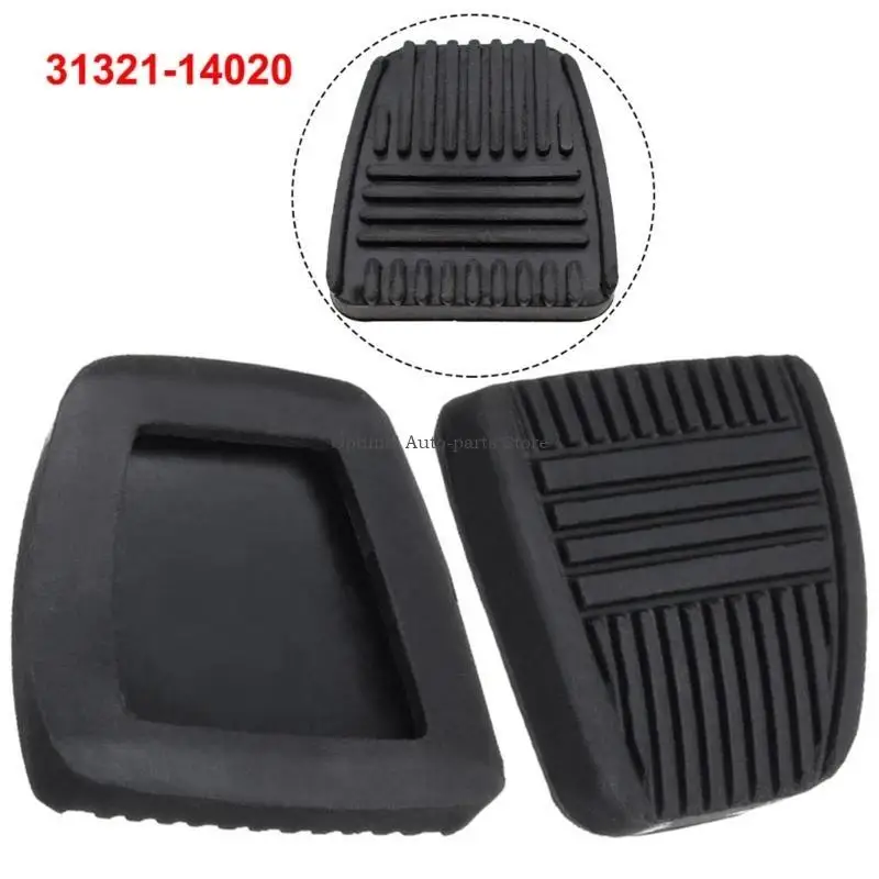 1 Pair Clutch Brake Pedal Rubber Pad Fit for 4RunnerCamry CelicaPaseo 31321-14020 Auto Brake Clutch Pedal Cover - Image 5