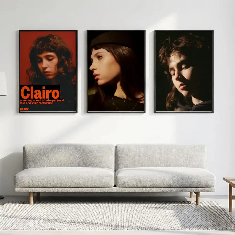 Singer Clairo Poster HD art waterproof sticky wall home decoration aesthetic