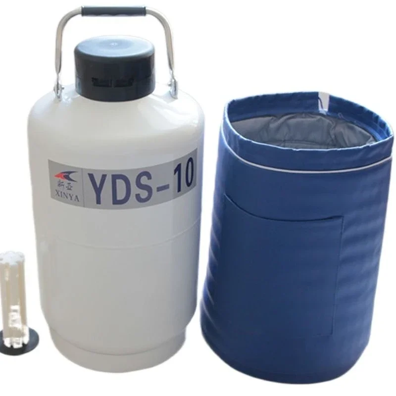 Tank Dewar Liquid Nitrogen Container with Liquid Nitrogen Tank for YDS-103/6/10/15/30L Liquid Nitrogen Container Cryogenic