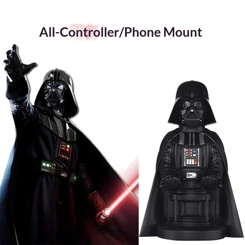 Darth Vader Controller Holder Stand for PS5 PS4 Xbox Gamepad Display Rack Anime Figure Model Desk Organizer Gaming Decor view 2