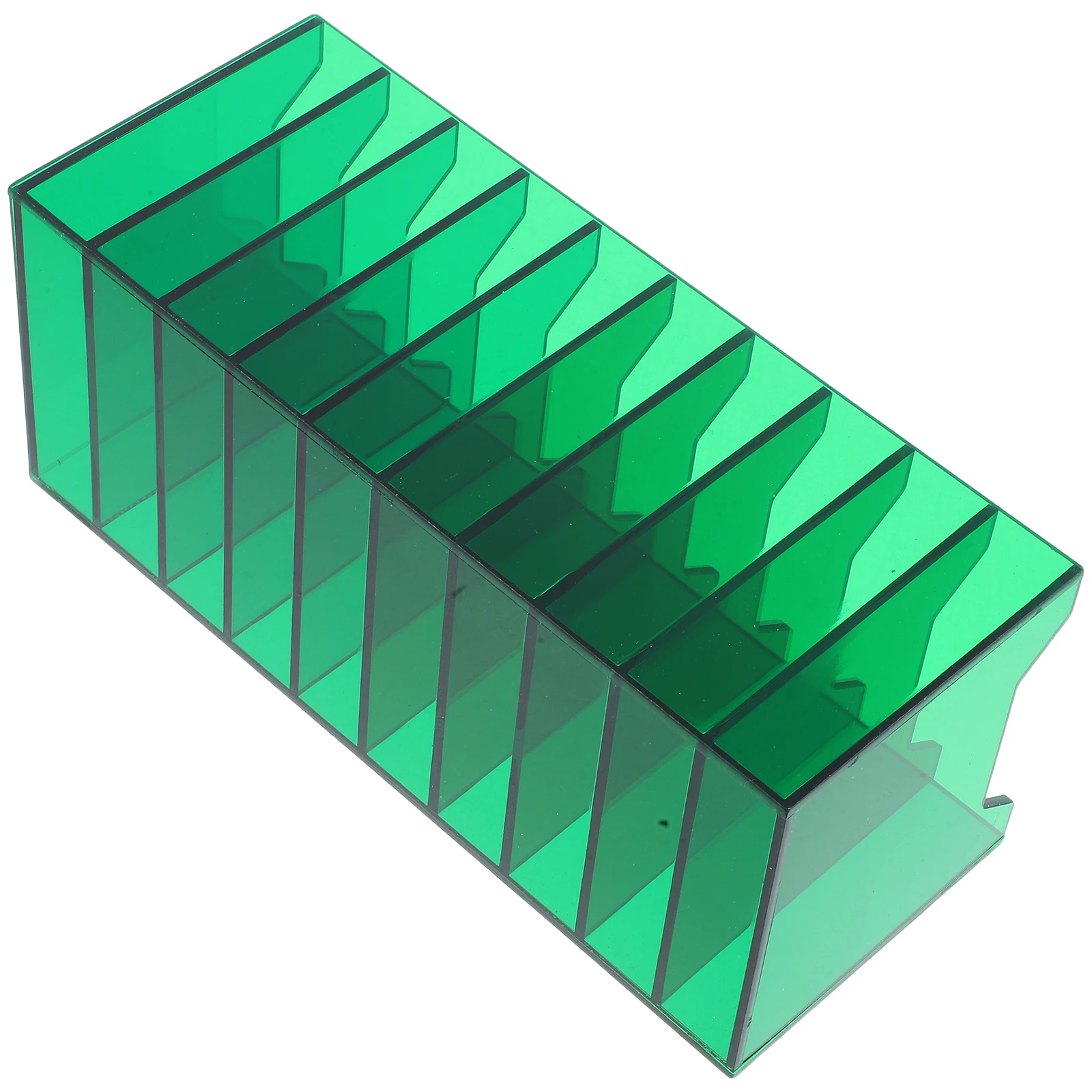 휴대 전화 보관 상자 데스크탑 디스플레이 스탠드 셀 주최자 교실 홀더 아크릴 랙