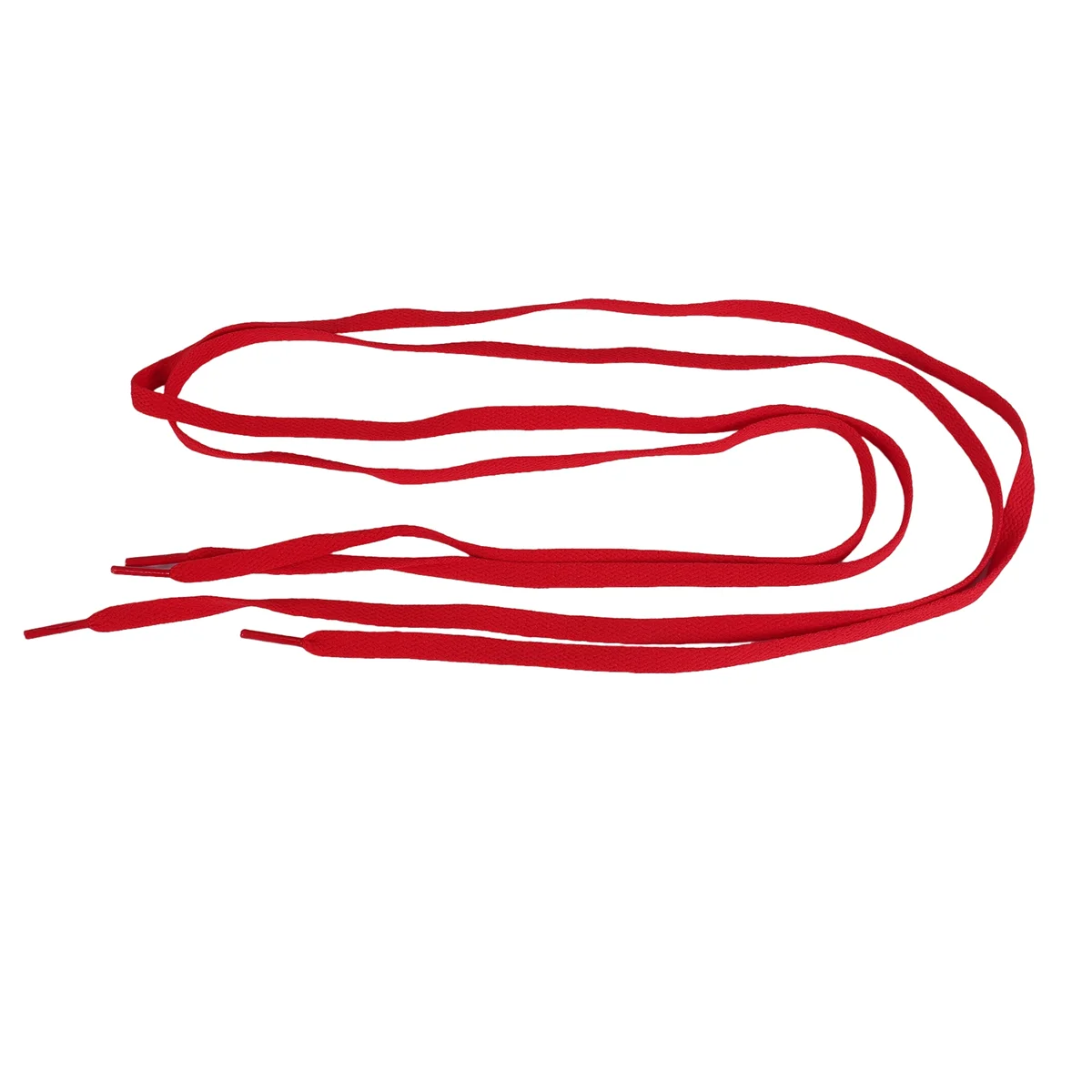 Novo design cadarços de sapato plano cadarços formadores skate cadarços fortes vermelho