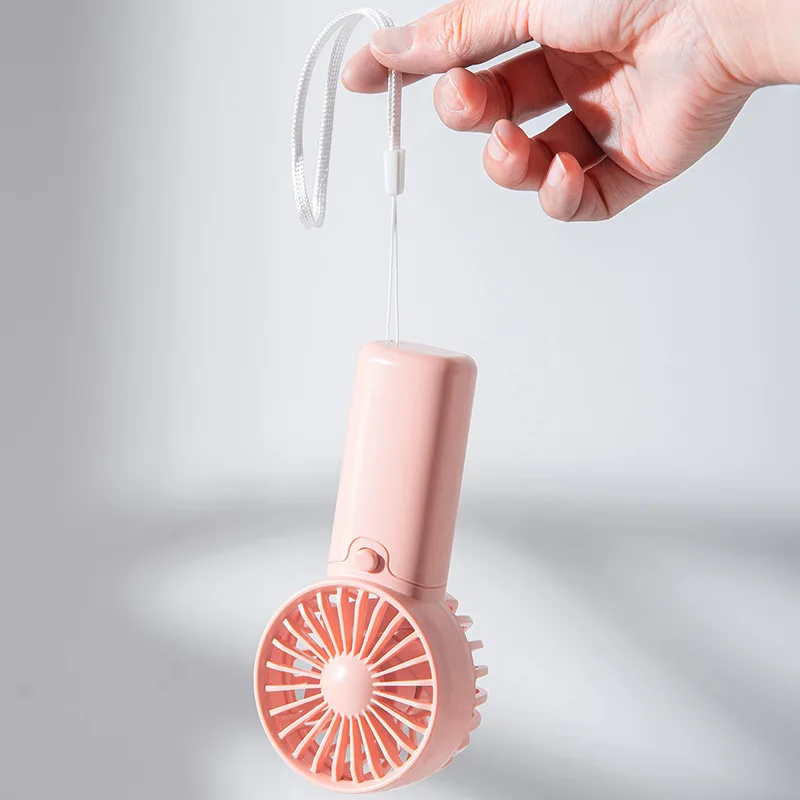 2026 Cute Mini Fan Portable Handheld Fan Lightweight Handy Fan Pocket Size Low Noise Small Electric Fan Student Gift Outdoor Fan