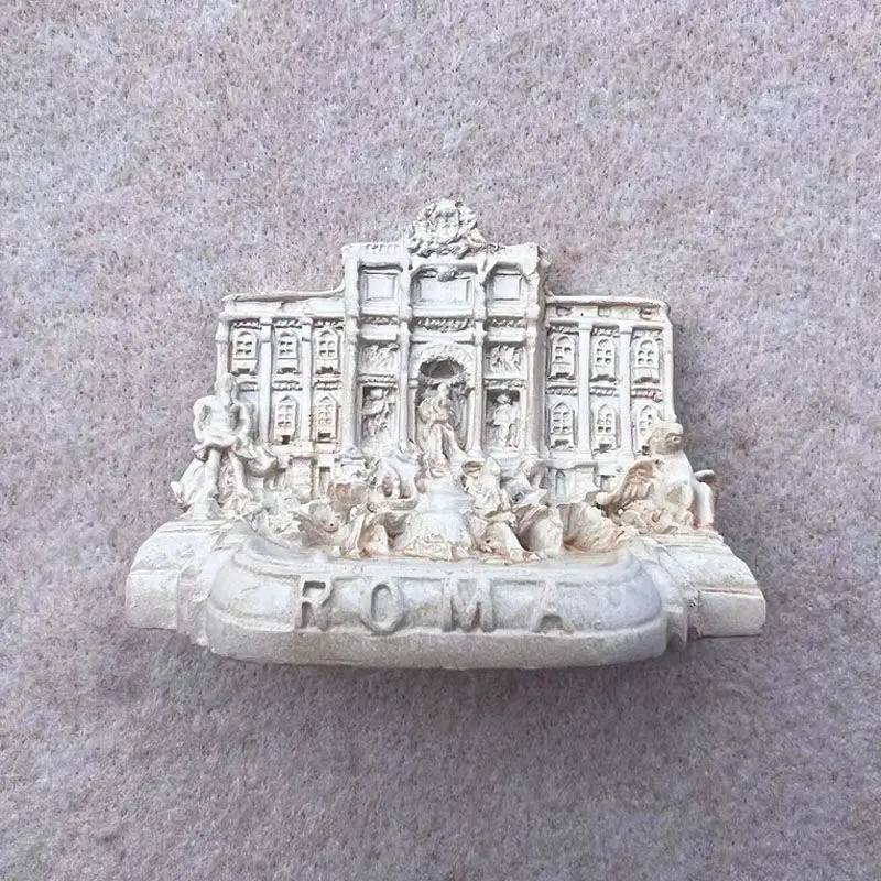 

Rome, Italy3dPersonalized Creative Retro Ornaments Magnetic Fridge Magnets Travel Souvenirs High-Value Decorations