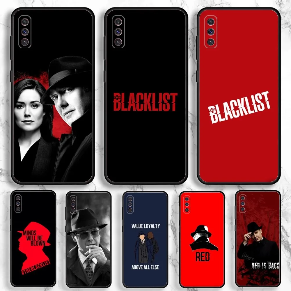 The Blacklist TV Series Phone Case For Samsung Galaxy A13,A21s,A22,A31,A32,A52,A53,A71,A80,A91 Soft Black Phone Cover