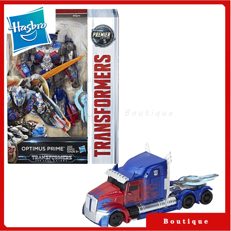 Auf Lager Hasbro Transformers Spielzeug Transformers The Last Knight TLK Klasse V Optimus Prime Modell Robot Collection Action