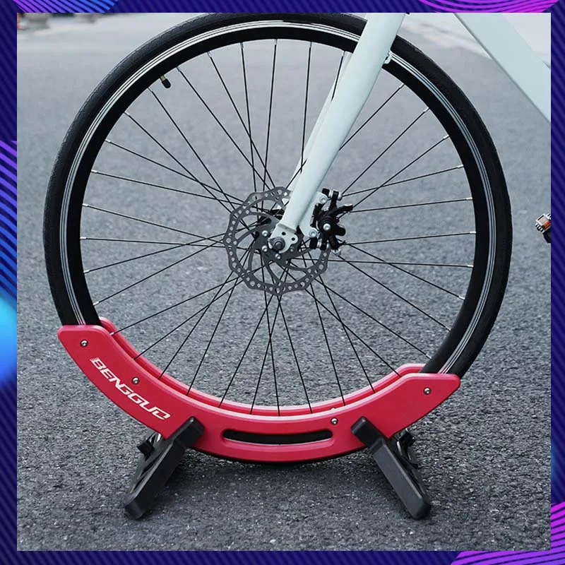 

Bicycle Parking Rack Adjustable ABS Indoor Display Stand Detachable For Mountain Bike Road Bike Repair Rack Bicycle Accessories