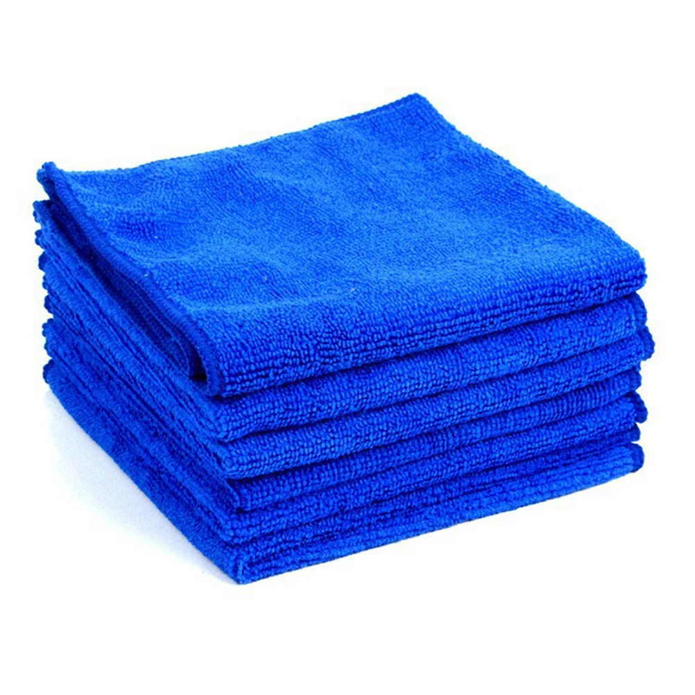 

4 Pcs Thickened Velvet Car Wash Towels Large Drying Super Absorbent Cloth for Cars Detailing Blue No Lint Scratch Safe