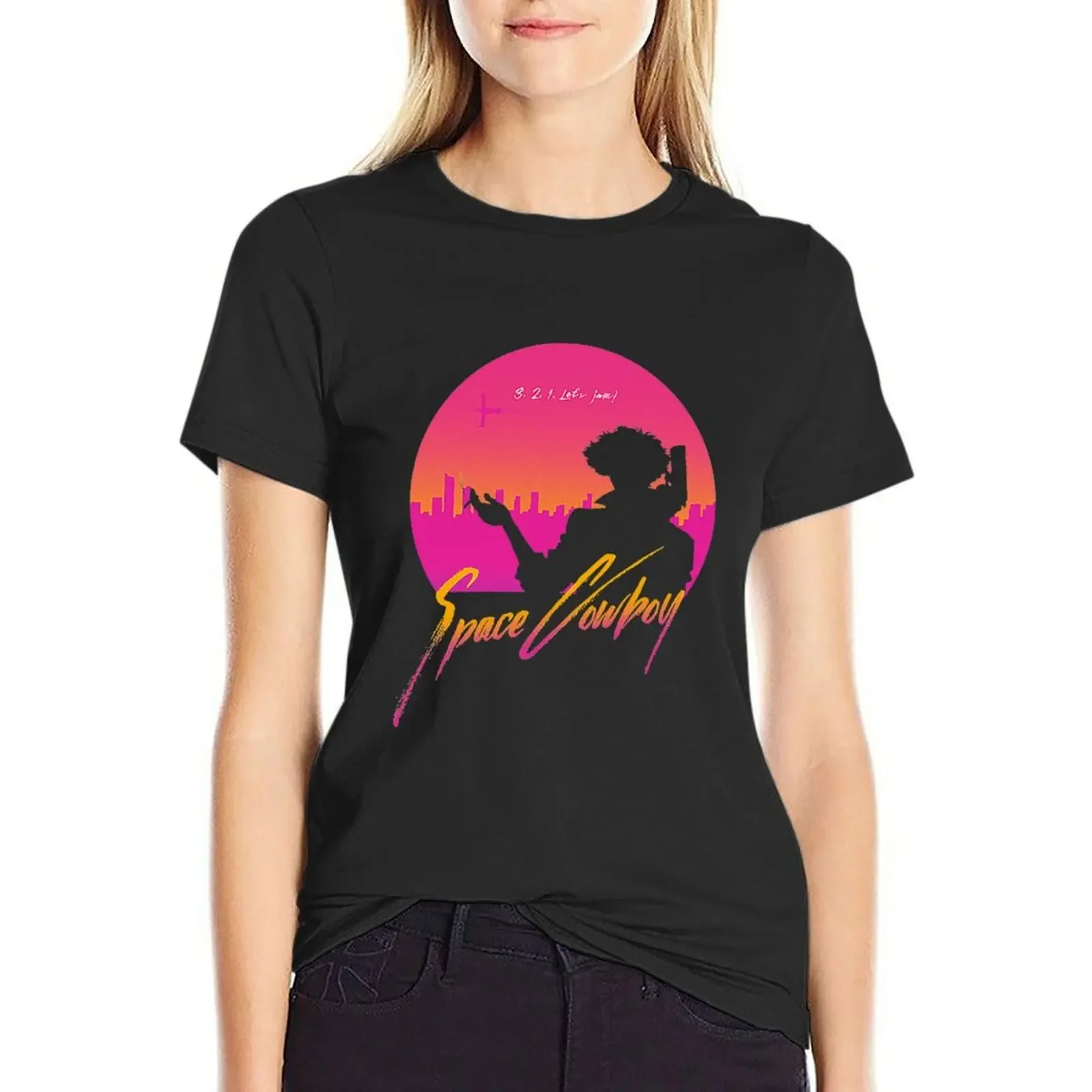 

3, 2, 1, Let's jam! T-Shirt funnys shirts graphic tees tops plain plus size t shirts for Women loose fit