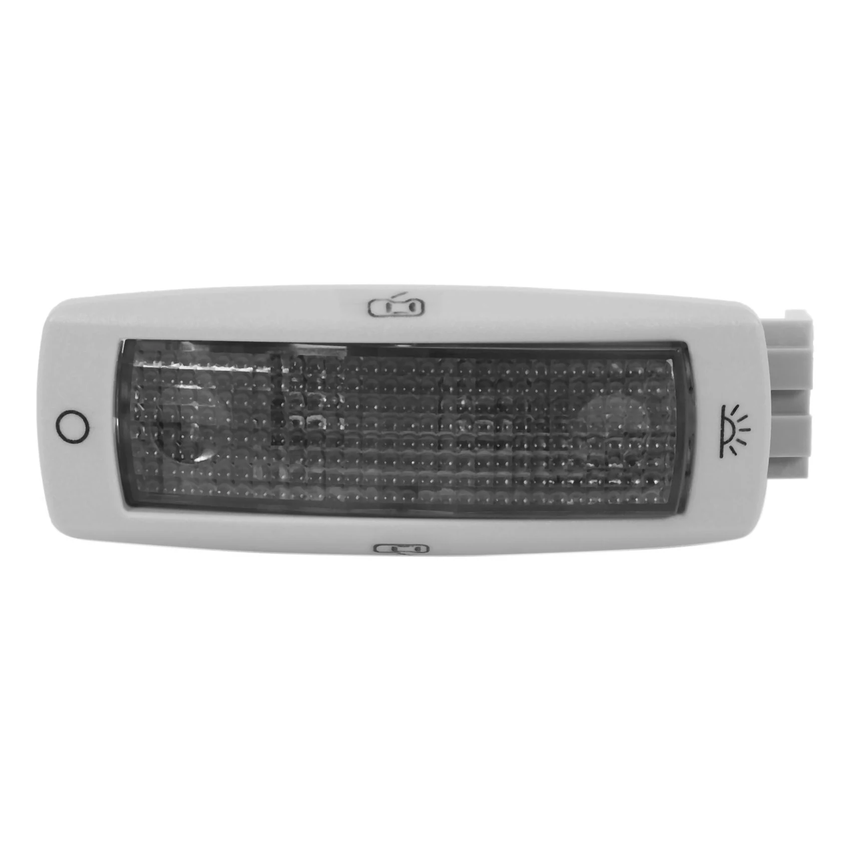 Luz de techo de mapa para después de leer, 3B0947291 B, para Volkswagen Golf, Passat, Tiguan, Caddy, Skoda, gris