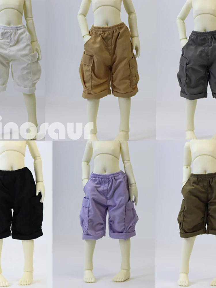 SuperDinosaur Trendy 1/12 Normale Bjd Man Action Figure Ob24 Soldaat Mini Shorts Grote Zak Ontwerp Korte Broek Voor 6 "Body