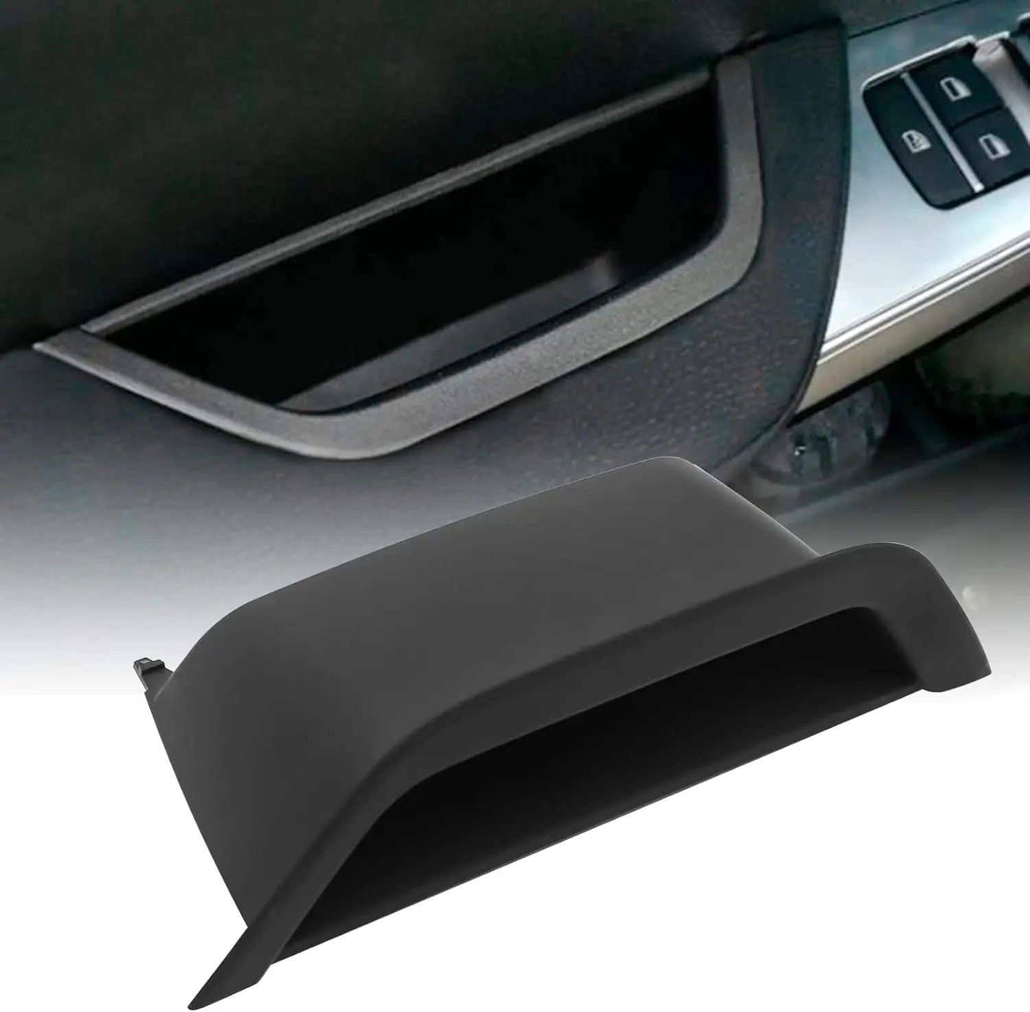 

Высококачественная черная внутренняя ручка передней левой двери, замена накладки для BMW X3 F25 2010-2016 для BMW X4 F26 2014-2017