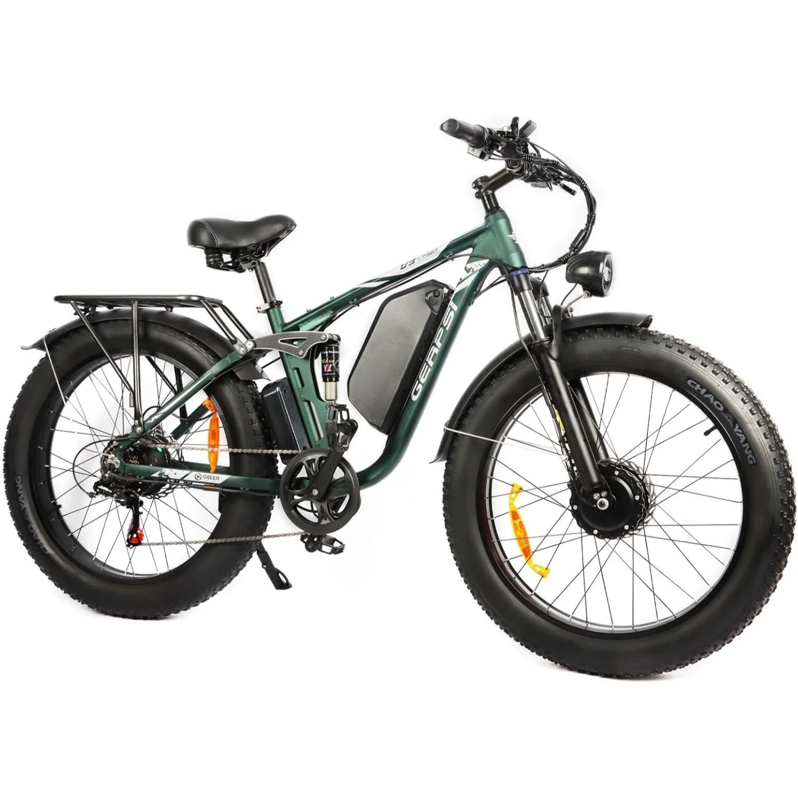 BAOLUJIE 2603 3000W Dual Motors Electric Bike 35MPH 48V25Ah Battery Hydraulic Disc Brake Electric Mountain Bike【1 Year Warranty】 image 3