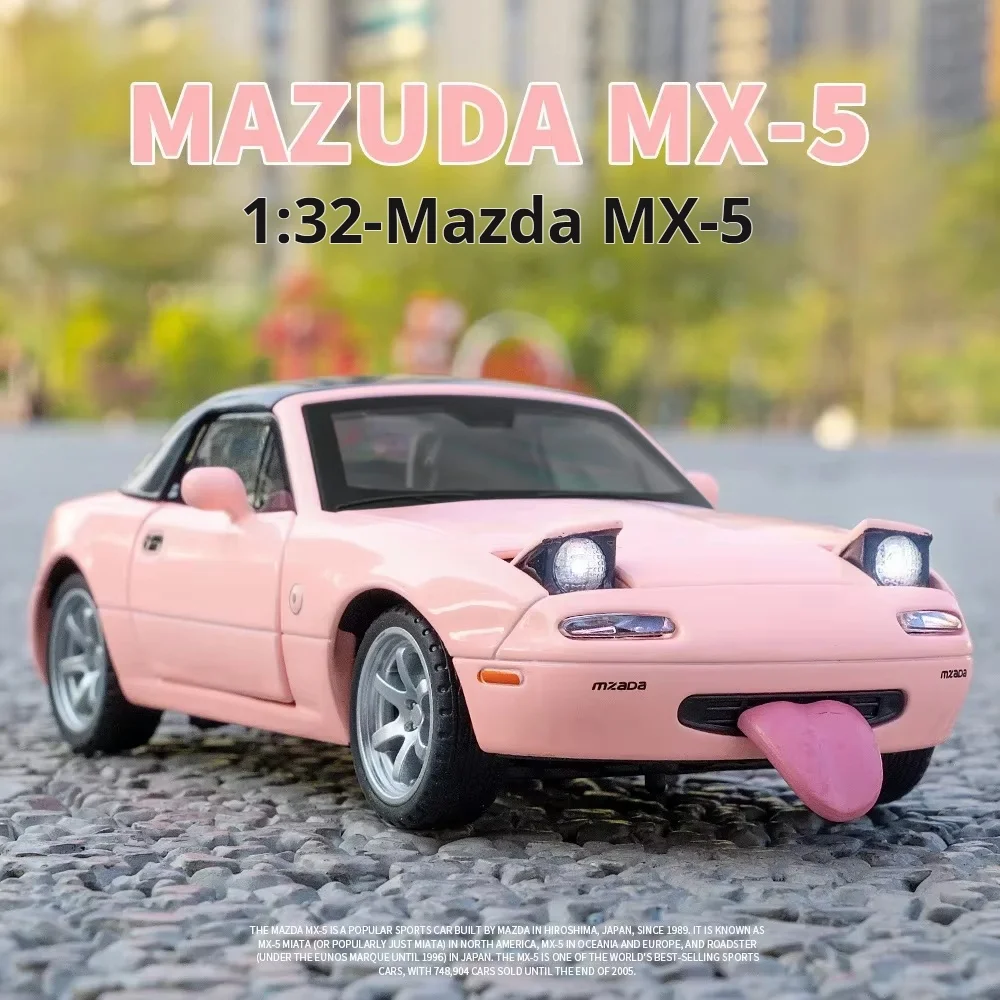 

1:32 MX-5 Supercar Alloy Model Car Toy Diecasts Metal Casting Sound and Light Car Toys For Children Vehicle