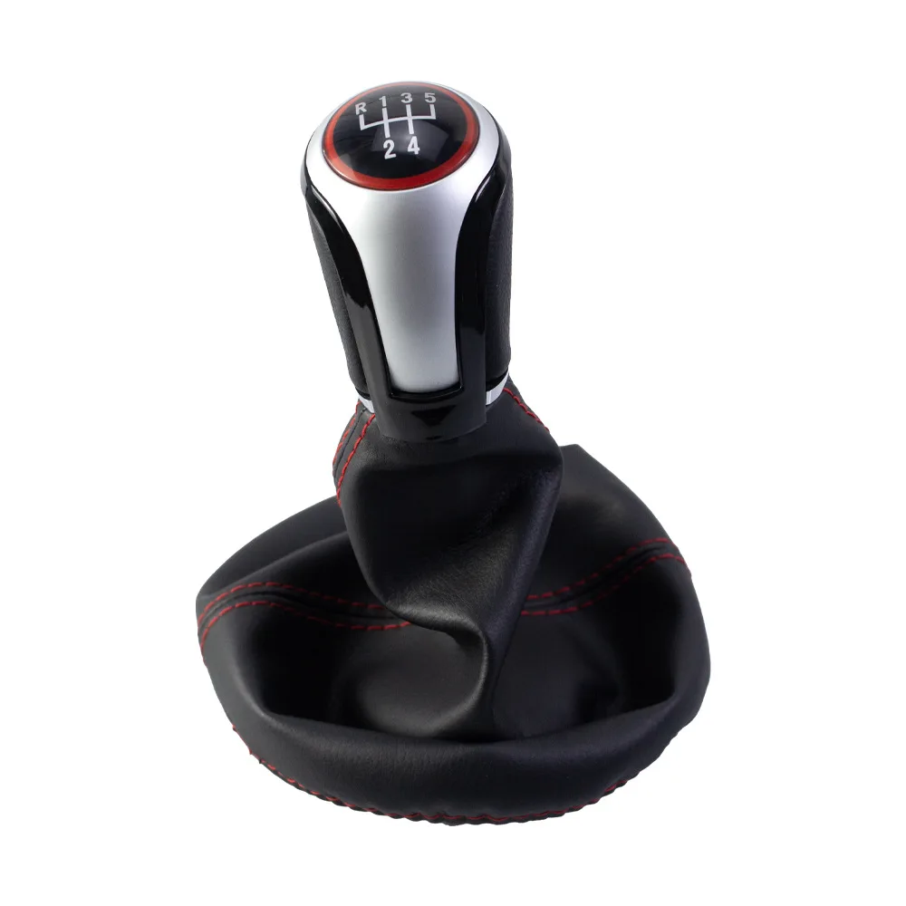 Para Volkswagen VW Jetta Golf 3 MK3 Lupo Polo Caddy Vento 1992-1998, palanca de cambios manual con funda de goma y cuello.