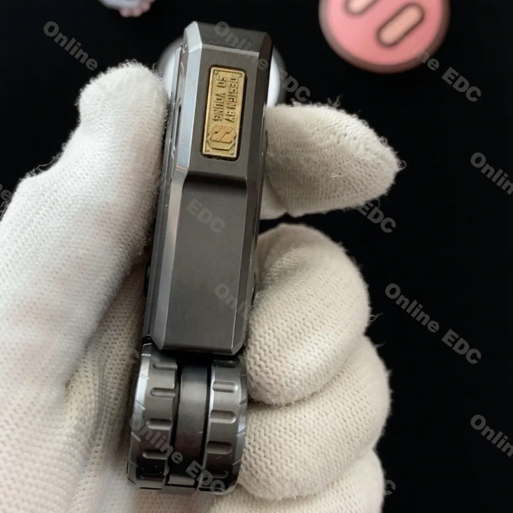 Gebrauchte EDC-Spielzeuge YEDC Zirkonium MT99 VIP Limited Edition Fidget Slider Stressabbau-Spielzeug Büro-Schreibtischzubehör Push Slider