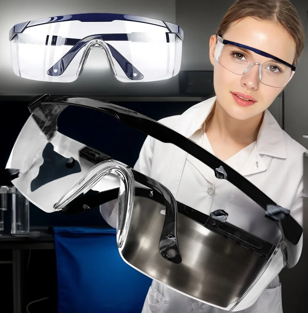 

Cycling Goggles – Eye Protection for Riding, Wind, Dust & Industrial Use (Lab-Style Protective Glasses)