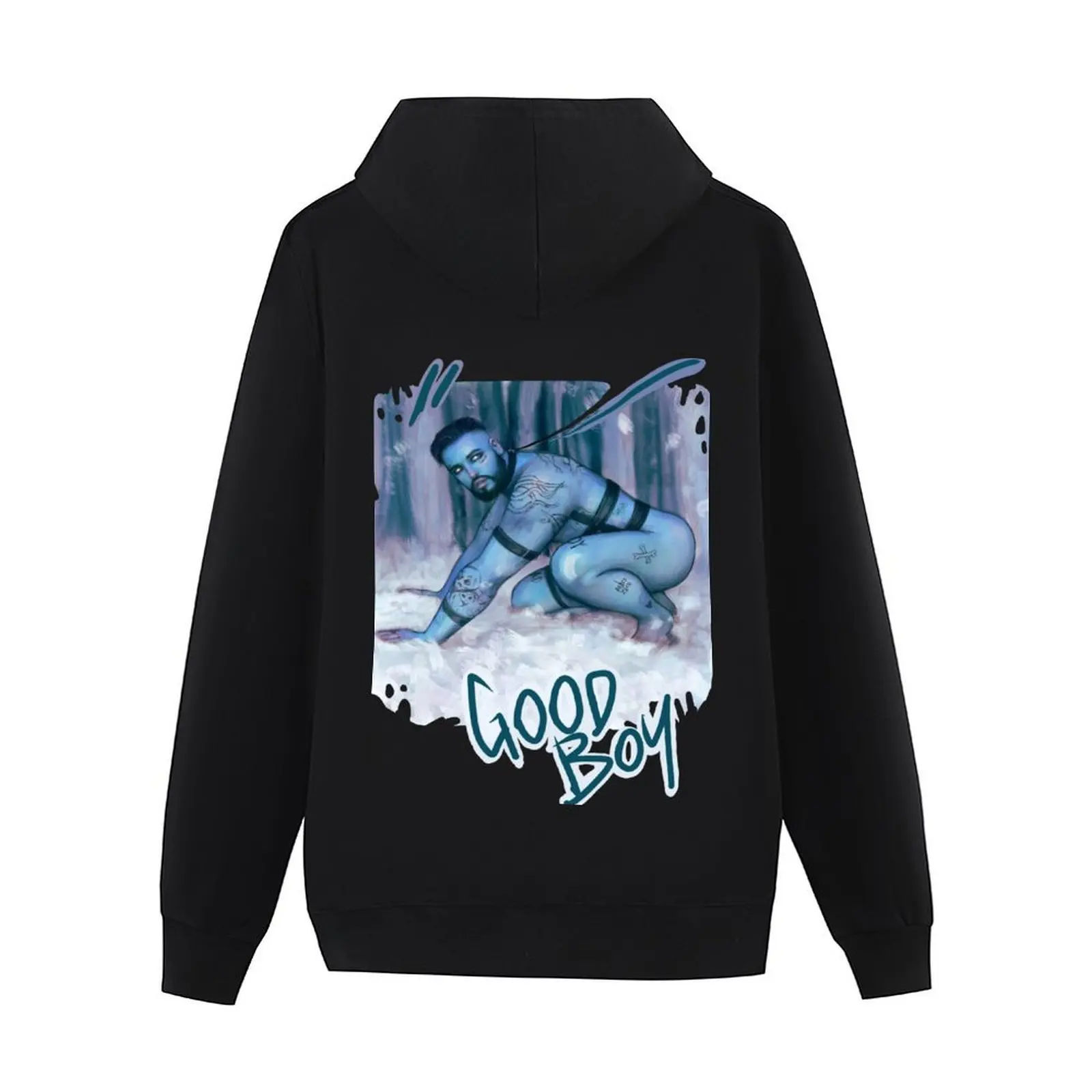 سترة شتوية للرجال من Good Boy بغطاء للرأس ملابس أنيمي ملابس رجالي تي شيرت جرافيك للرجال جديد في هوديس #3
