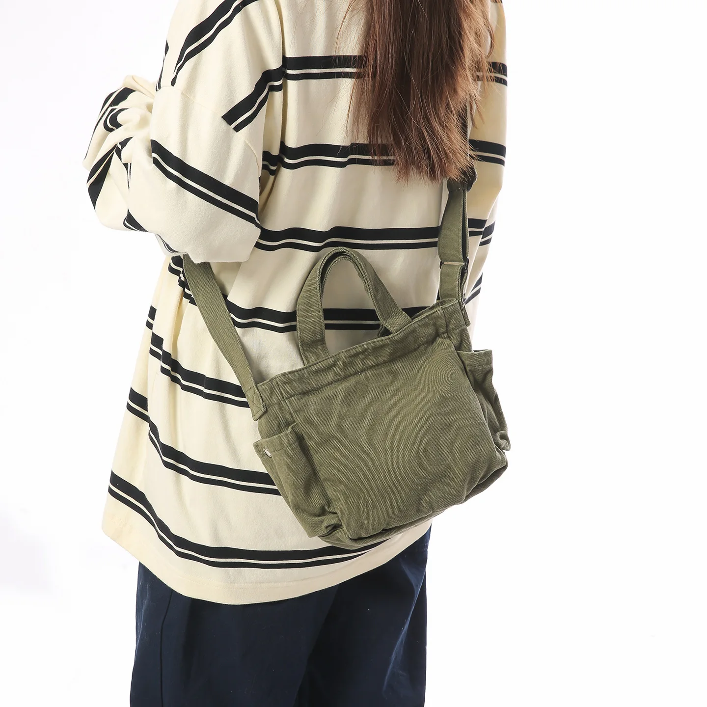 

Small Canvas Shoulder Women's Bag Korean Fashion Cloth Female Handbags Crossbody Bag for Women 2026 Fabric Messenger Bag Bolsas