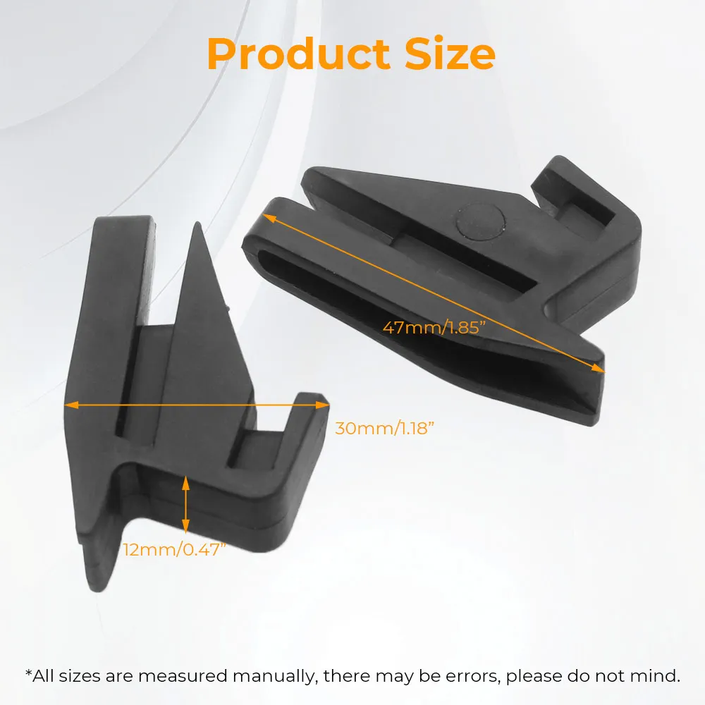 1Pair Black Inner Fairing Air Vent Duct Rubber Motorcycle Part Fit For Harley Touring CVO Road Glide RR FLTRXRRSE 2025 #57400658