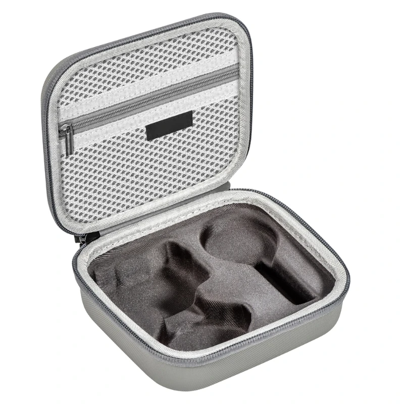 กระเป๋ากล้องพกพา PU กันน้ำกระเป๋าตาข่ายด้านในสำหรับ Insta360 GO3อุปกรณ์จัดระเบียบกล้องพร้อมถาดยึดด้านใน