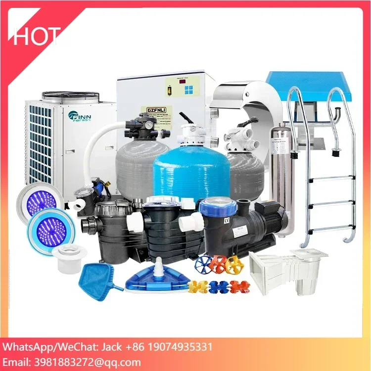 Piscina مجموعة كاملة من معدات سبا حمام السباحة وإكسسوارات حمام السباحة