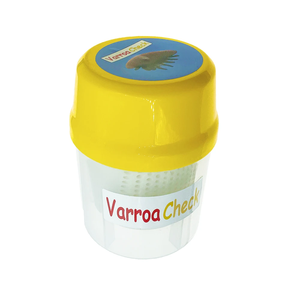 Varro Check Estimation Mite  Infestation Levels In Entire Apiary Test Bottle  Monitor Bucket Checker Diagnose Easy Detect Box