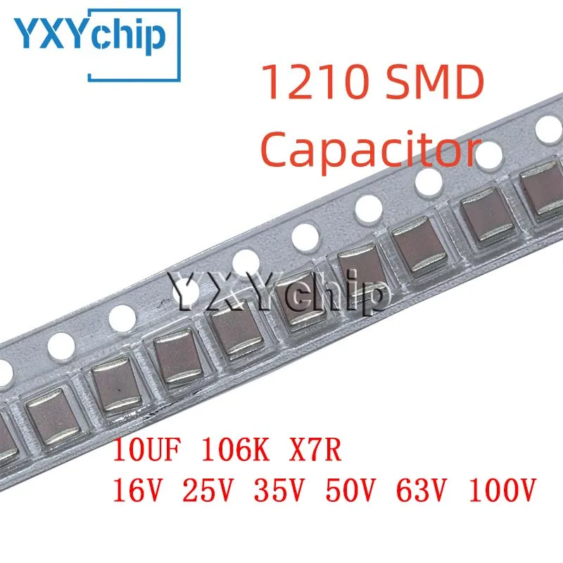 10PCS 1210 10UF 106…