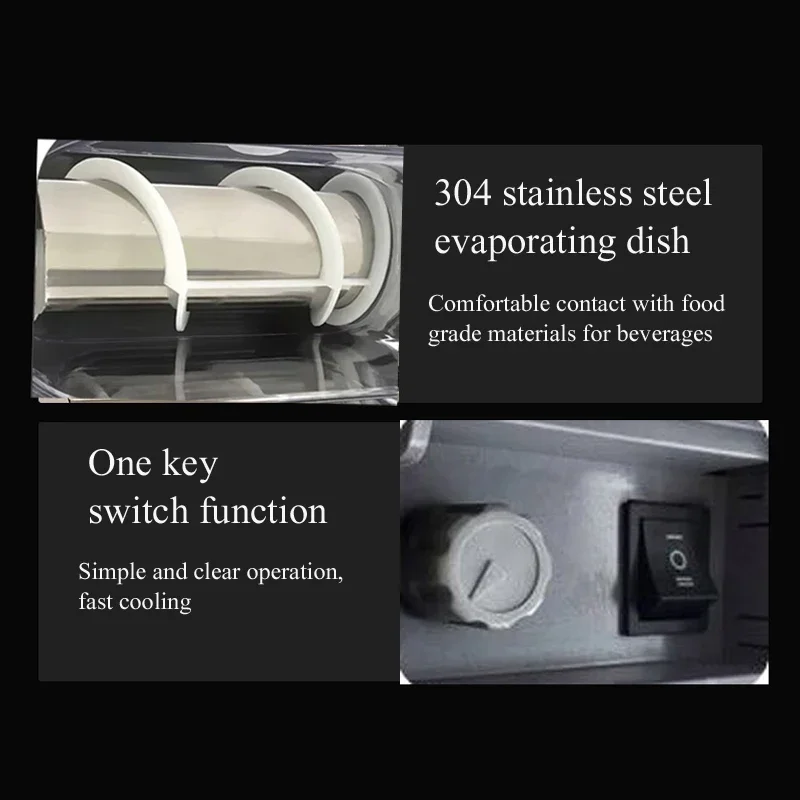 ماكينة حلاقة الثلج المنزلية الصغيرة ماكينة صنع الآيس كريم الأوتوماتيكية ماكينة صنع الآيس كريم المحمولة للأطفال #4