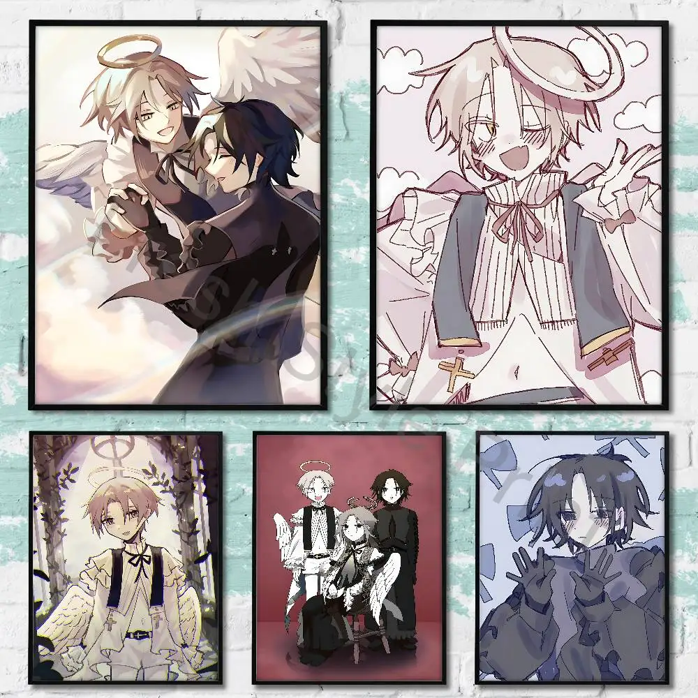 

S-SHTDN Game Anime Wall Art Canvas Painting Poster For Living Room Home Decor Decoration Picture