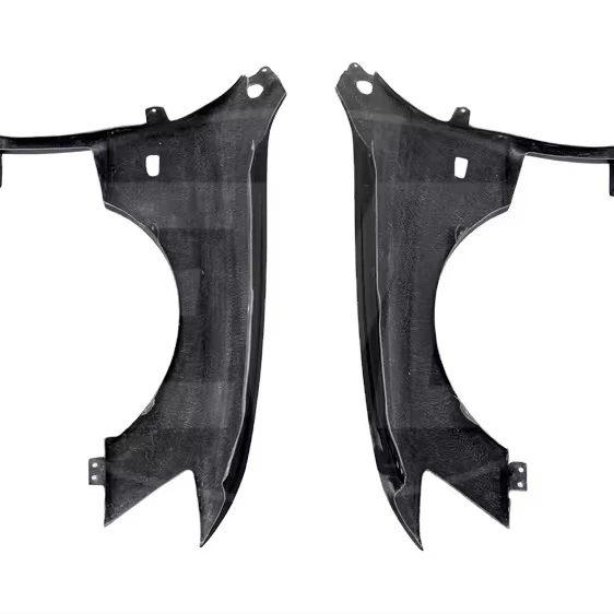 

Vrs Style Half Carbon Fiber Front Fender for 2001-2007 Mitsubishi Evolution EVO 7-9