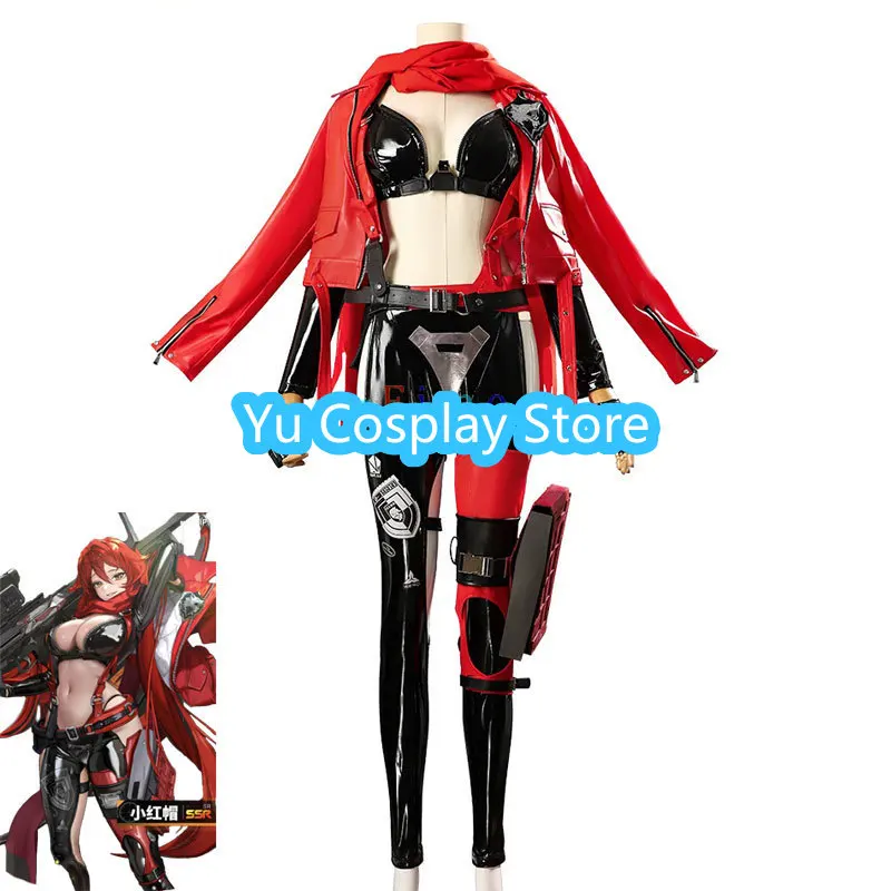 Gioco NIKKE The Goddess of Victory Little Red Cosplay Costume donna Sexy Party Suit uniformi di Halloween abbigliamento Anime su misura