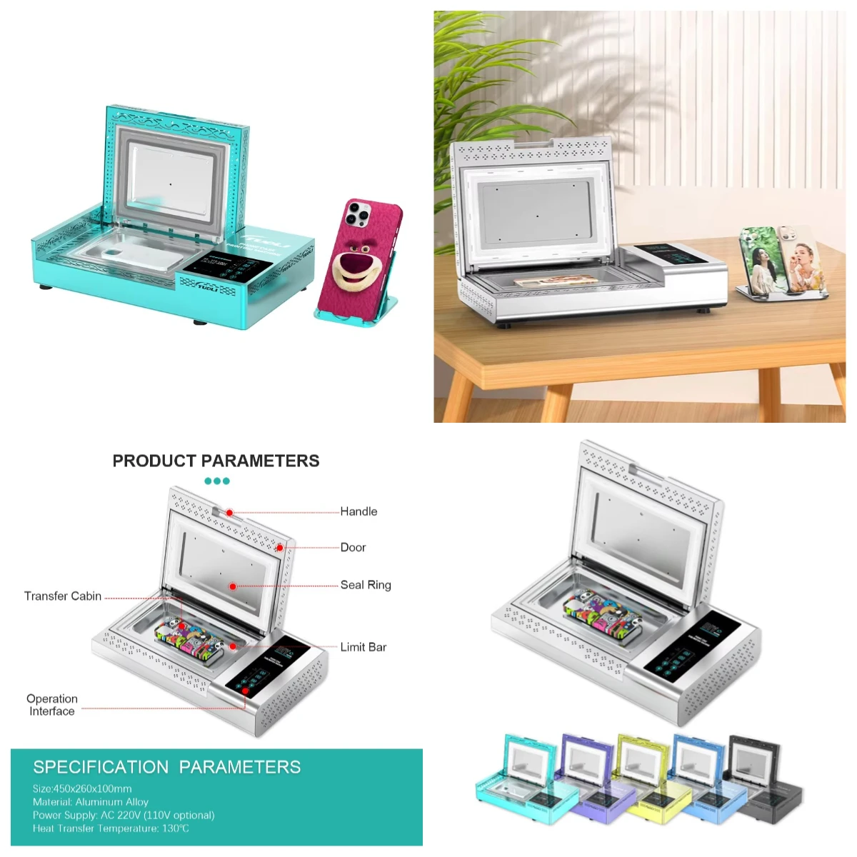 

WJW 3D Sublimation Phone Case Printer for Home Use Retail Machinery Repair Shops Innovative Business Idea Machine
