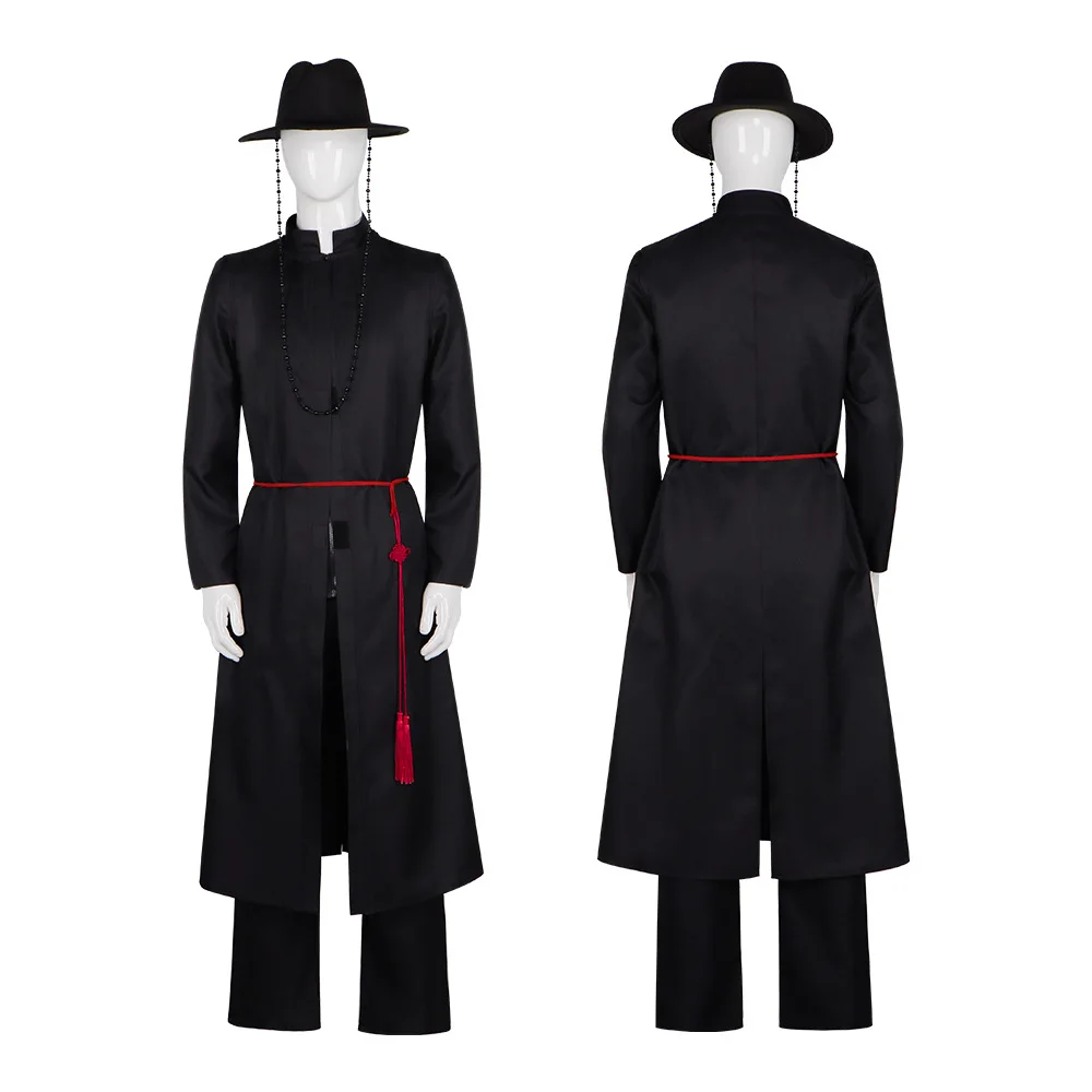 Ropa de cazadores de demonios KPop, disfraz de Saja para niños, disfraz de tu ídolo, conjunto de vestir para actuación en escenario, trajes de Anime para fiesta de Halloween para hombre