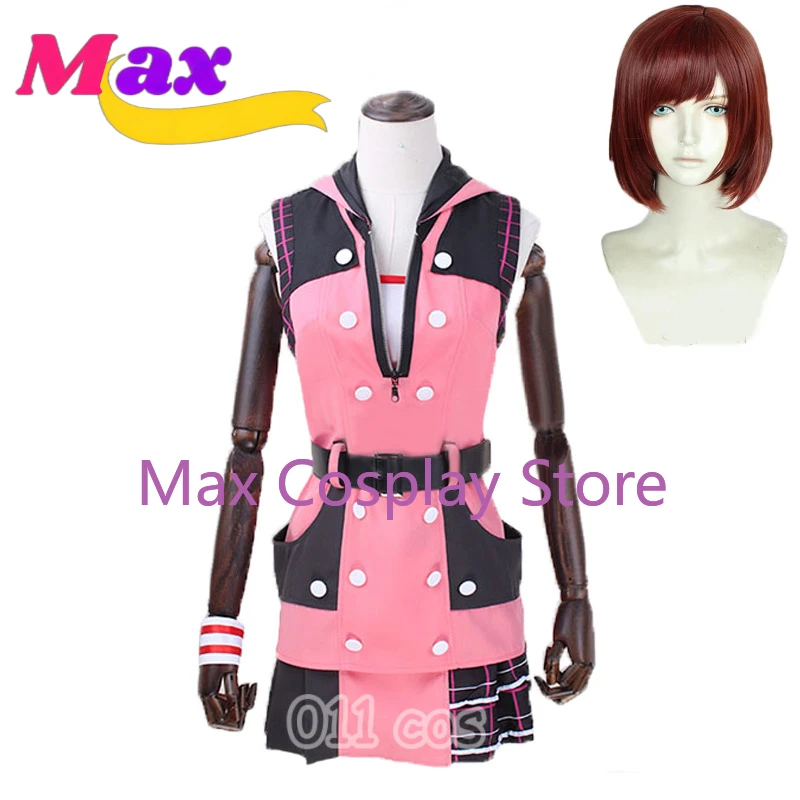 Max Game Costume Kairi Cosplay Costume Outfit Combat Women Halloween Carnival Cosplay Costume Adult Suit WG