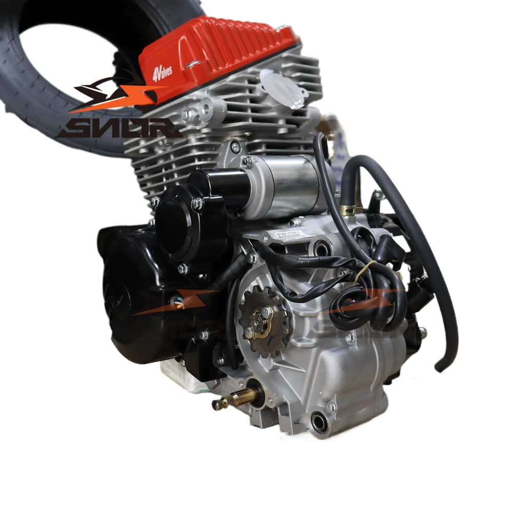 

SNOR Zongshen 4-Valve 250cc Motorcycle 4-Stroke CB250R Air Cooled Engine for Honda CB250R Dirt Bike